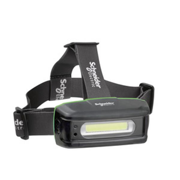LED Stirnlampe Akku 3,7V/ 1600mAh/ 3W/125/250lm IP54 / IK07 / USB-Ladekabel