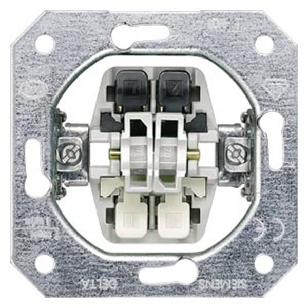 Siemens DELTA Geräteeinsatz UP Doppeltaster, 2 Schließer