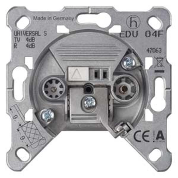 Siemens DELTA Geräteeinsatz Antennen-Stichleitungsdose auch für Breitband