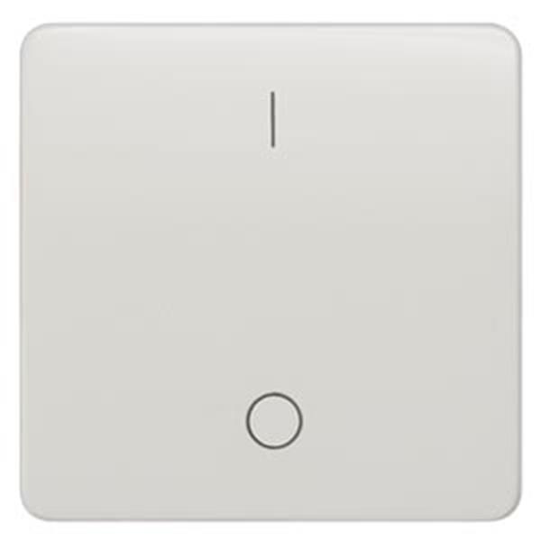 Siemens DELTA profil Wippe mit Symbolen I/O für Ausschalter, titanweiß
