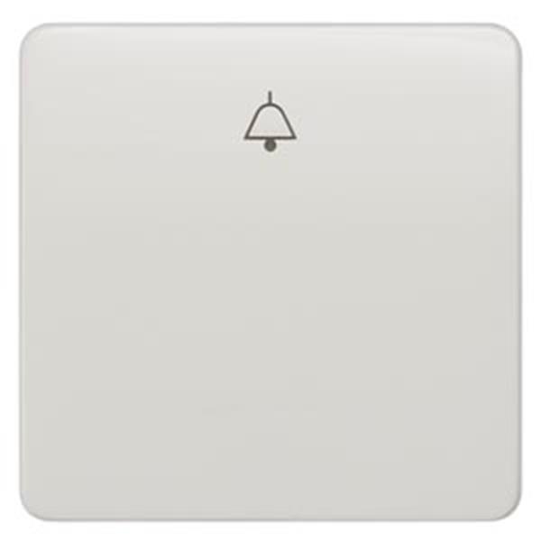 Siemens DELTA profil Wippe mit Symbol Glocke, titanweiß