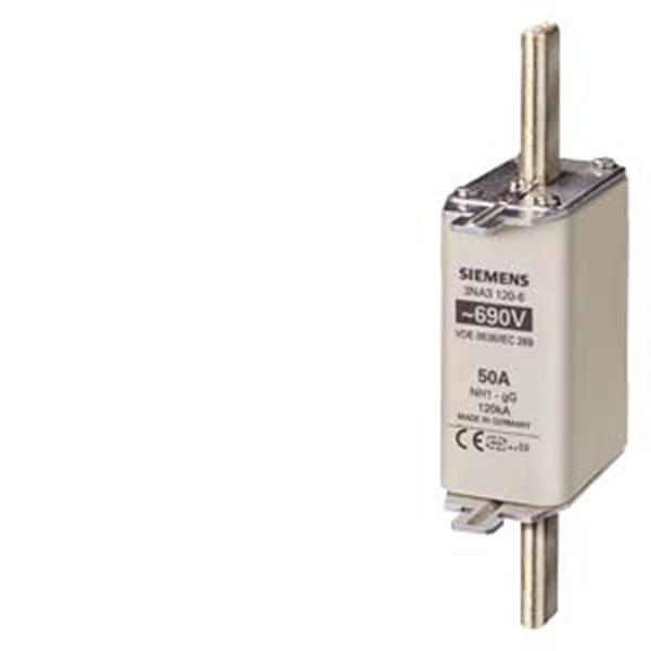 Siemens NH-Sicherungseinsatz, NH1, In: 63 A, gG, Un AC: 690 V, Un DC: 440 V
