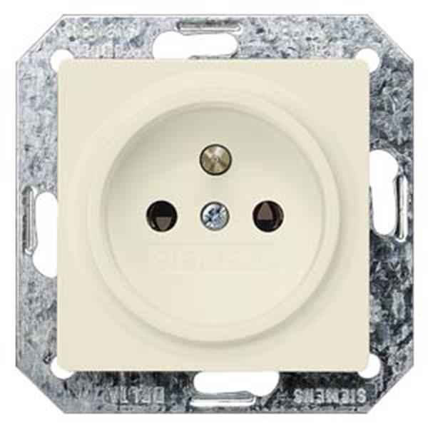 Siemens DELTA i-system Steckdose mit Mittenschutzkontakt mit erh. Berührungsschu