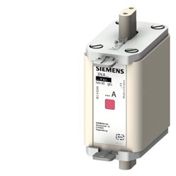 Siemens NH-Sicherungseinsatz, NH00, In: 80 A, gG, Un AC: 500 V, Un DC: 250 V