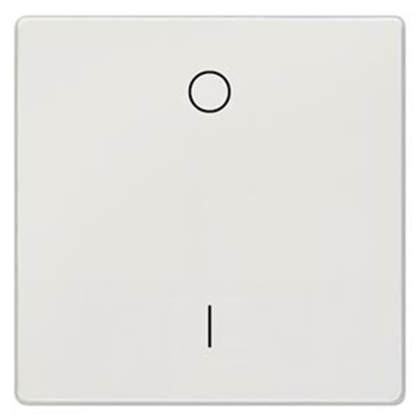 Siemens DELTA style Wippe mit Symbolen I/O für Ausschalter, titanweiß