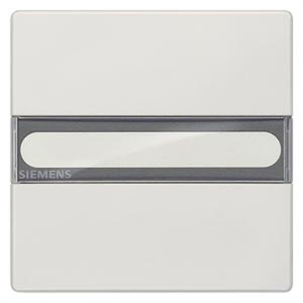 Siemens DELTA style Wippe mit Schriftfeld, titanweiß