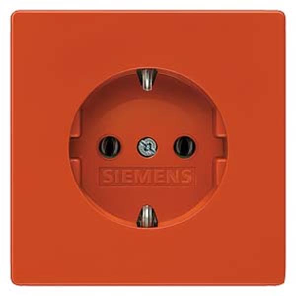 Siemens DELTA style SCHUKO-Steckdose, orange