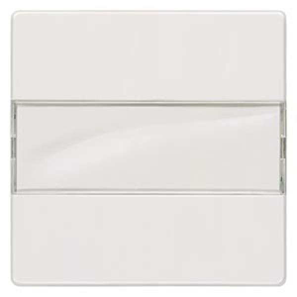 Siemens DELTA i-system Wippe mit Schriftfeld, titanweiß