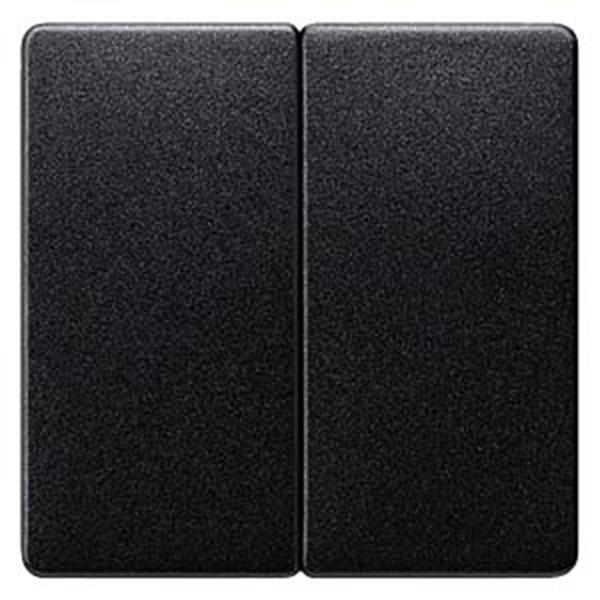 Siemens DELTA i-system Wippe 2-fach neutral für Serienschalter, carbonmetallic