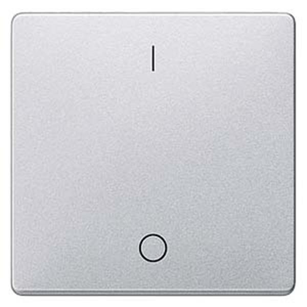 Siemens DELTA i-system Wippe mit Symbolen I/O für Ausschalter, aluminiummetallic