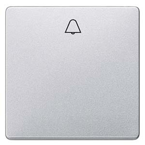 Siemens DELTA i-system Wippe mit Symbol Glocke, aluminiummetallic