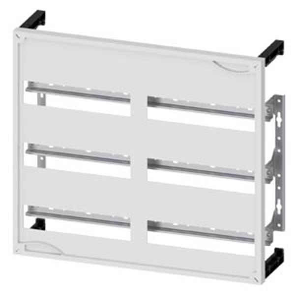 Siemens ALPHA 400/630 DIN, Einbausatz für Installationseinbaugeräte, Reihenabsta