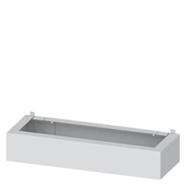 Siemens ALPHA, Sockel, H: 100 mm, B: 550 mm, T: 210 mm, RAL 7035