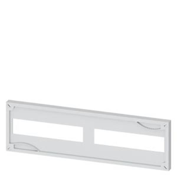 Siemens ALPHA 630 DIN, Abdeckung Höhe=150mm, Breite=500mm, Ausschnitt 2x 12TE Siemens ALPHA 630 DIN, Abdeckung Höhe=150mm, Breite=500mm, Ausschnitt 2x 12TE