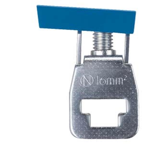 Anschlussklemme Querschnitt: bis 16mm2, Breite: 10,3mm, Farbe: blau