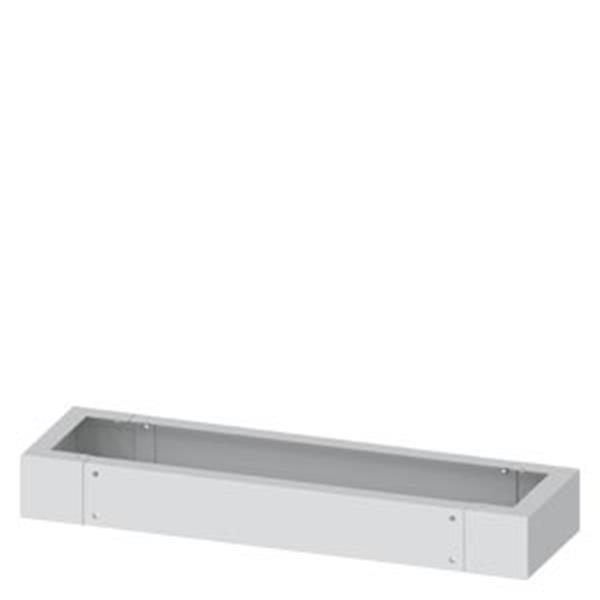 Siemens ALPHA, Sockel, H: 100 mm, B: 800 mm, T: 250 mm, RAL 7035