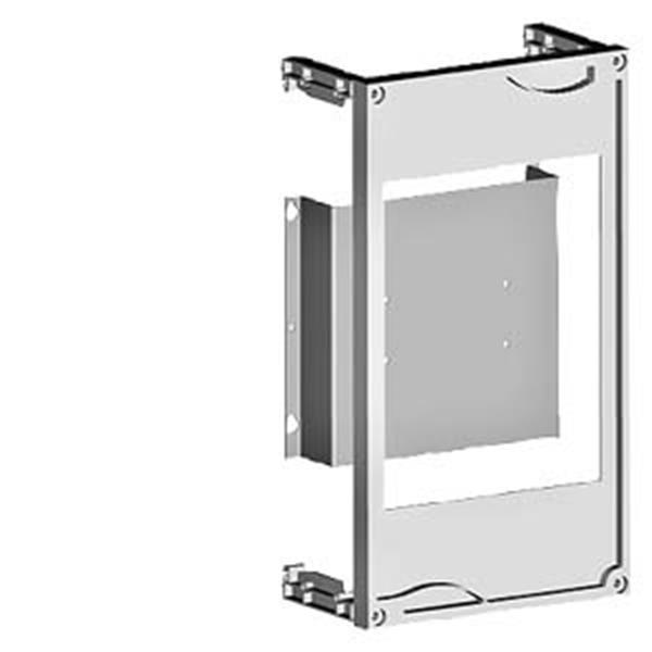 Siemens ALPHA 400/630 Einbausatz H=450 B=500 2x 3NP4270 auf Tragblech