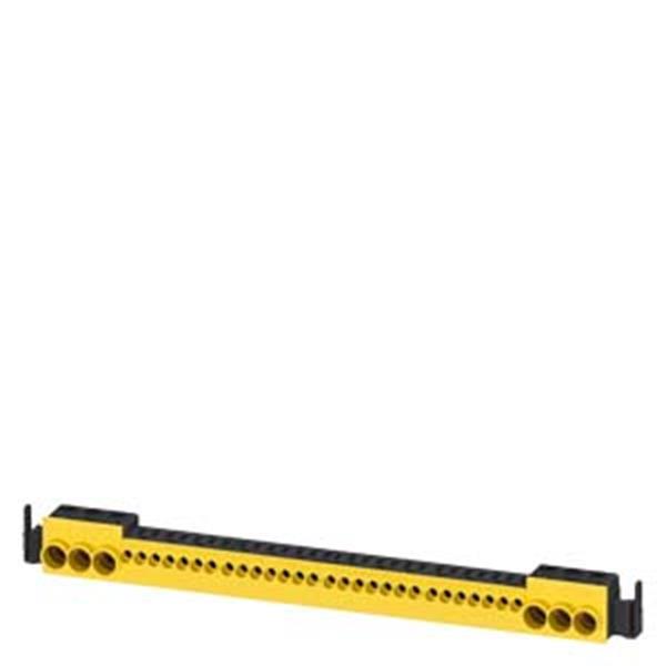 Siemens PE-Klemmleiste Stecktechnik PE=6x 25mm2 und 28x 4mm2