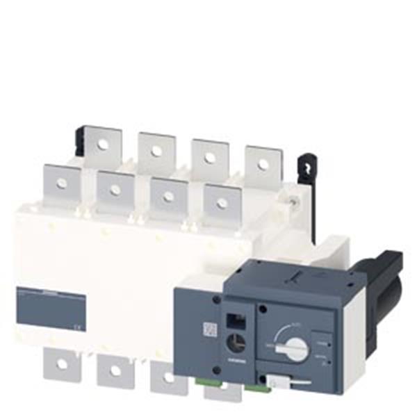 Siemens SENTRON, Netzumschalter 3KC, fernbetätigt, RTSE, 4-polig, Iu: 630 A