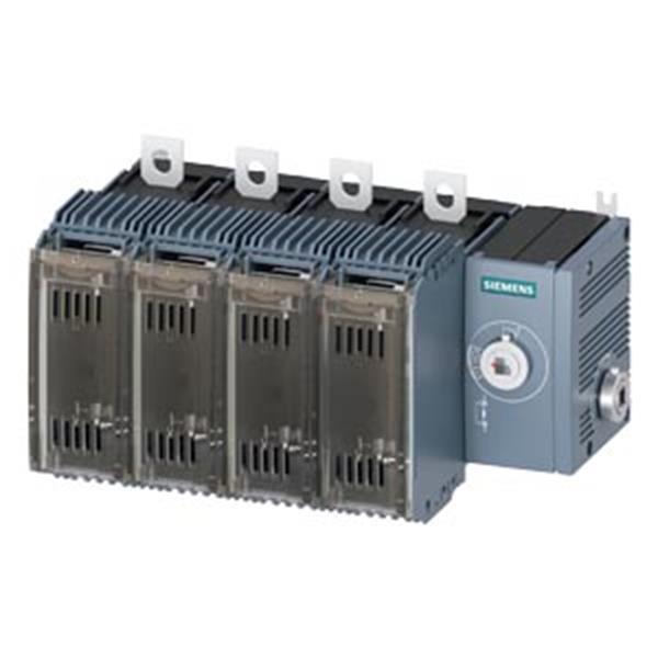 Siemens Lasttrennschalter mit Sicherung 160A, Baugr. 2, 4-polig für NH-Sicherung