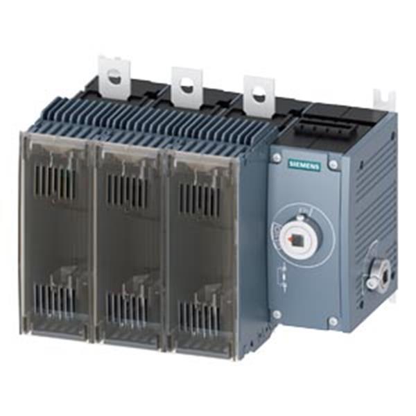 Siemens Lasttrennschalter mit Sicherung 250A, Baugr. 3, 3-polig für NH-Sicherung
