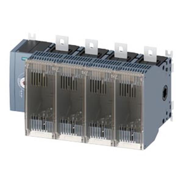 Siemens Lasttrennschalter mit Sicherung 400A, Baugr. 4, 4-polig für NH-Sicherung