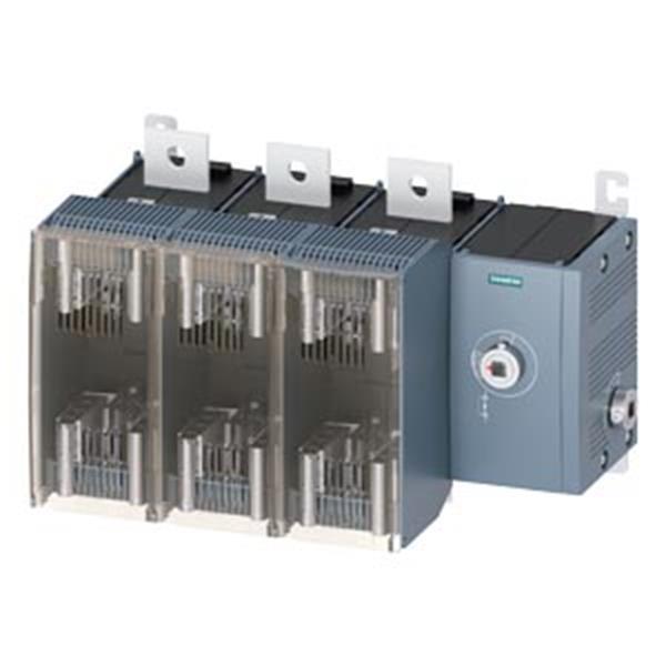 Siemens Lasttrennschalter mit Sicherung 800A, Baugr. 5, 3-polig für NH-Sicherung