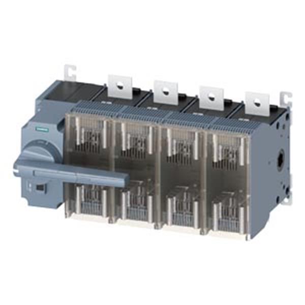 Siemens Lasttrennschalter mit Sicherung 800A, Baugr. 5, 4-polig für NH-Sicherung