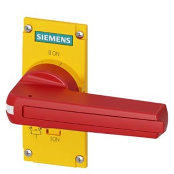 Siemens Zubehör für 3KC0 BG 3 Direktantrieb gelb/rot mit Abdeckung für 3KC0 BG3