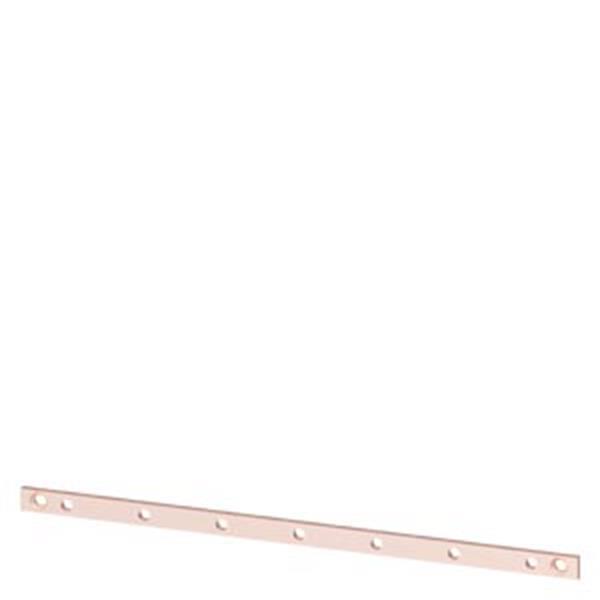 Siemens ALPHA CU-Verteilschienen, 630A mit Einpressmuttern, 3-polig für NH00 Siemens ALPHA CU-Verteilschienen, 630A mit Einpressmuttern, 3-polig für NH00