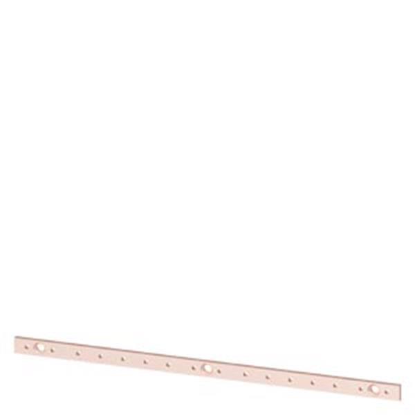 Siemens ALPHA CU-Verteilschienen, 630A mit Einpressmuttern, 3-polig für NH1-3 Siemens ALPHA CU-Verteilschienen, 630A mit Einpressmuttern, 3-polig für NH1-3