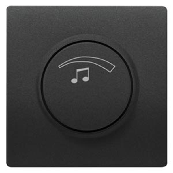 Siemens DELTA style Lautstärkeregler mono, anthrazit, 3W, 27 Ohm