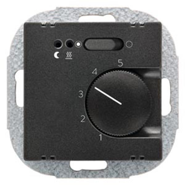 Siemens DELTA style Raumtemperaturregler für Fußbodenheizung, anthrazit