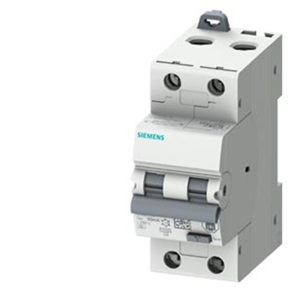 Siemens FI/LS-Schalter, 10 kA, 2P Typ A, 30 mA, B-Char, In: 25A Un: 230V super-r