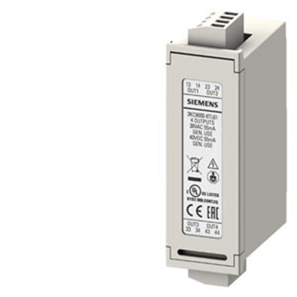 Siemens ATC6 Erweiterungsmodul 4DO SSR, Zubehör für ATC6300 und ATC6500, steckba