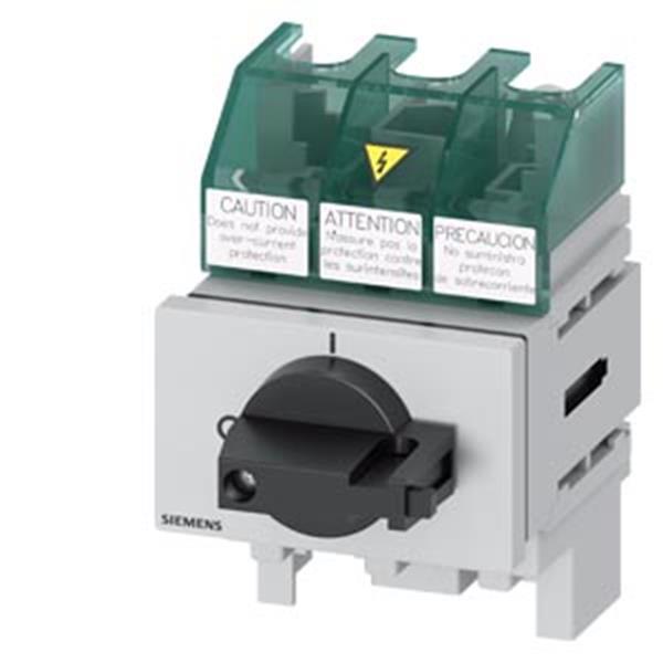 Siemens SENTRON, Lasttrennschalter 3LD5 UL, Hauptschalter, 3-polig , approbiert