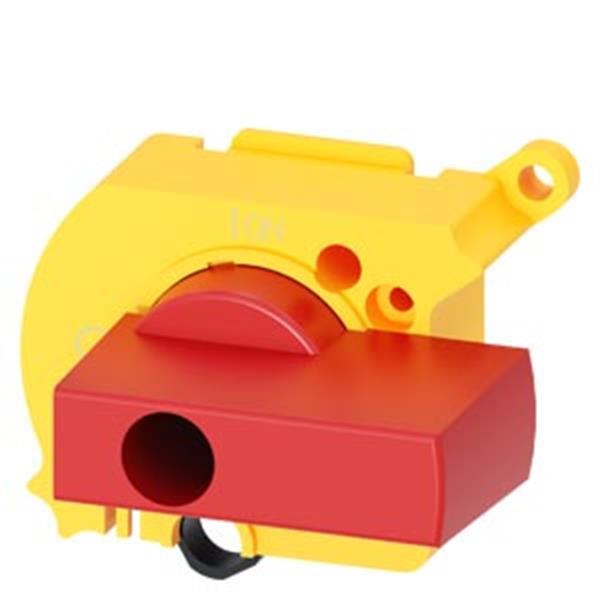 Siemens Zusatzgriff für Türkupplungsdrehantrieb, Rot/gelb, 30A bis 60A Zubehör