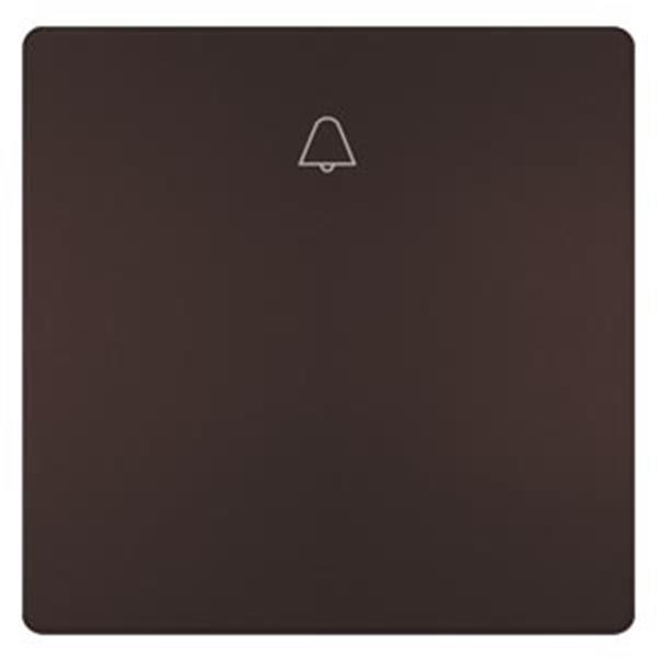 Siemens DELTA style Wippe mit Symbol Glocke, schoko