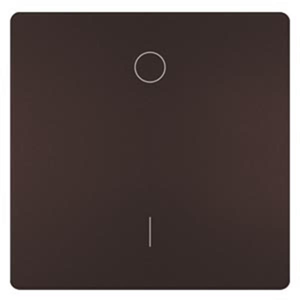 Siemens DELTA style Wippe mit Symbolen I/O für Ausschalter, schoko