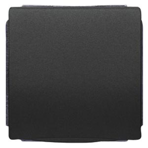 Siemens DELTA style SCHUKO-Steckdose mit Klappdeckel, anthrazit