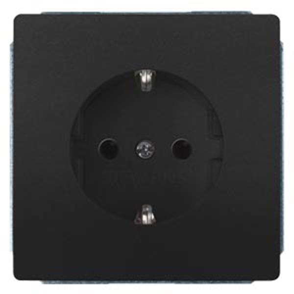 Siemens DELTA style SCHUKO-Steckdose mit erhöhtem Berührungsschutz, anthrazit