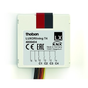 Theben Tasterschnittstelle  LUXORLIVING-T4