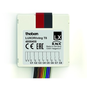 Theben Tasterschnittstelle  LUXORLIVING-T8