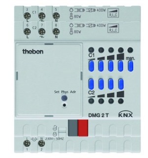 Theben Dimmaktor 2-fach        DMG-2-T-KNX