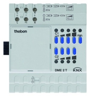 Theben Universaldimmaktor      DME-2-T-KNX