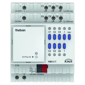 Theben Heizungsaktor 6-fach    HMG-6-T-KNX