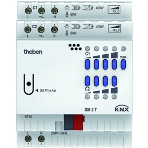 Theben Dimmaktor 2-fach         DM-2-T-KNX