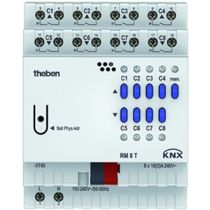 Theben Schalt-/Jalousieaktor    RM-8-T-KNX
