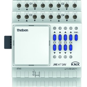 Theben Jalousieaktor 24V   JME-4-T-24V-KNX