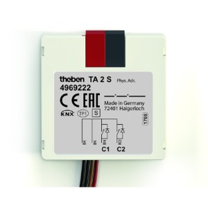 Theben KNX Binärein-/ausgang TA-2-S-KNX Theben KNX Binärein-/ausgang TA-2-S-KNX